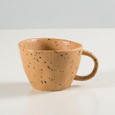 ceramic milk mugs with modern color design