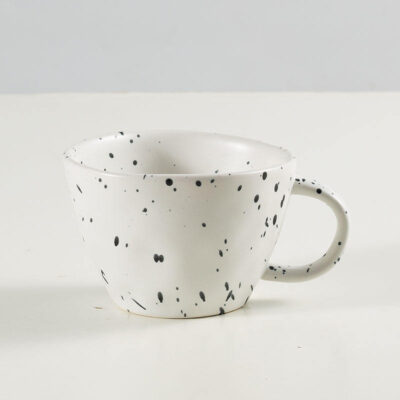 ceramic milk mugs with modern color design
