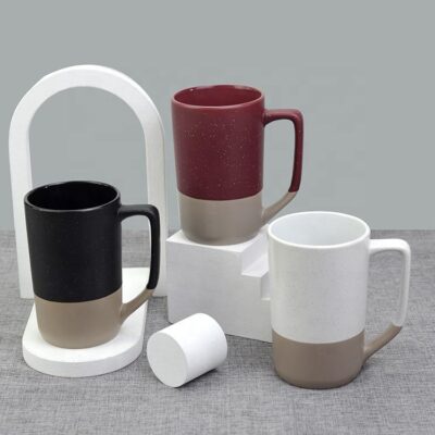 large ceramic coffee mug custom logo