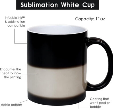 color changing magic ceramic mug