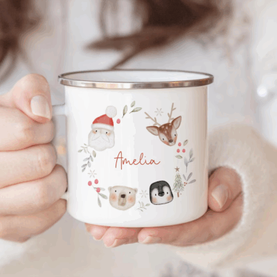 12oz stainless steel sublimation camping mug