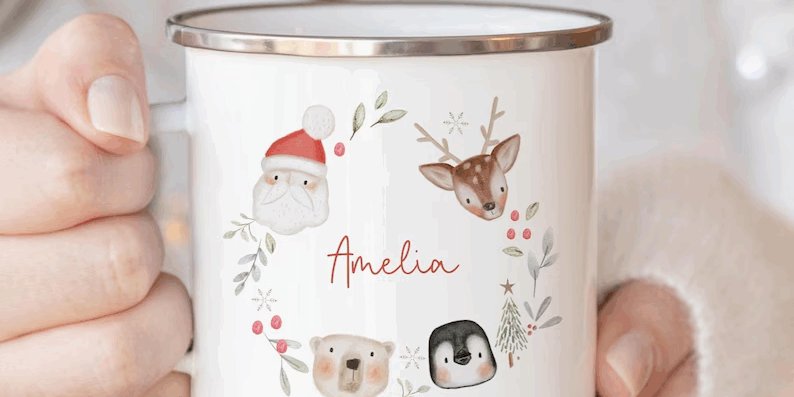 12oz stainless steel sublimation camping mug