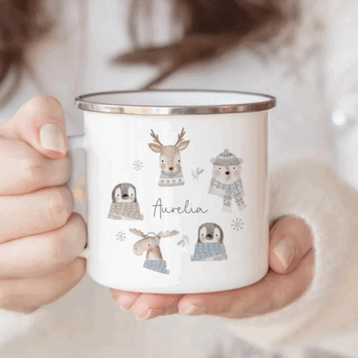 12oz stainless steel sublimation camping mug