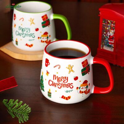 ceramic mug with custom gift box