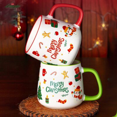 ceramic mug with custom gift box