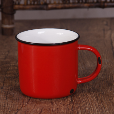 enamel sublimation coffee mug