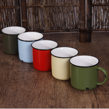 enamel sublimation coffee mug