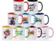 11oz colorful sublimation ceramic mug