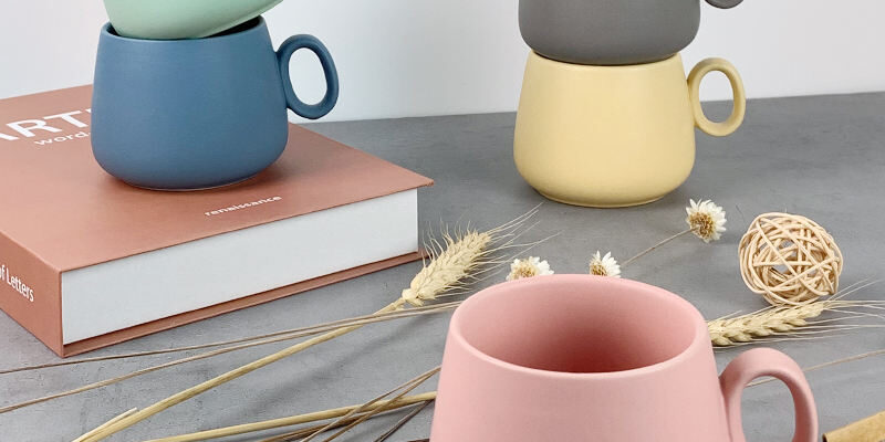 Creative Handmade Color Glaze Ceramic Mug Custom Logo Design (2) Handmade ceramic mug with creative color