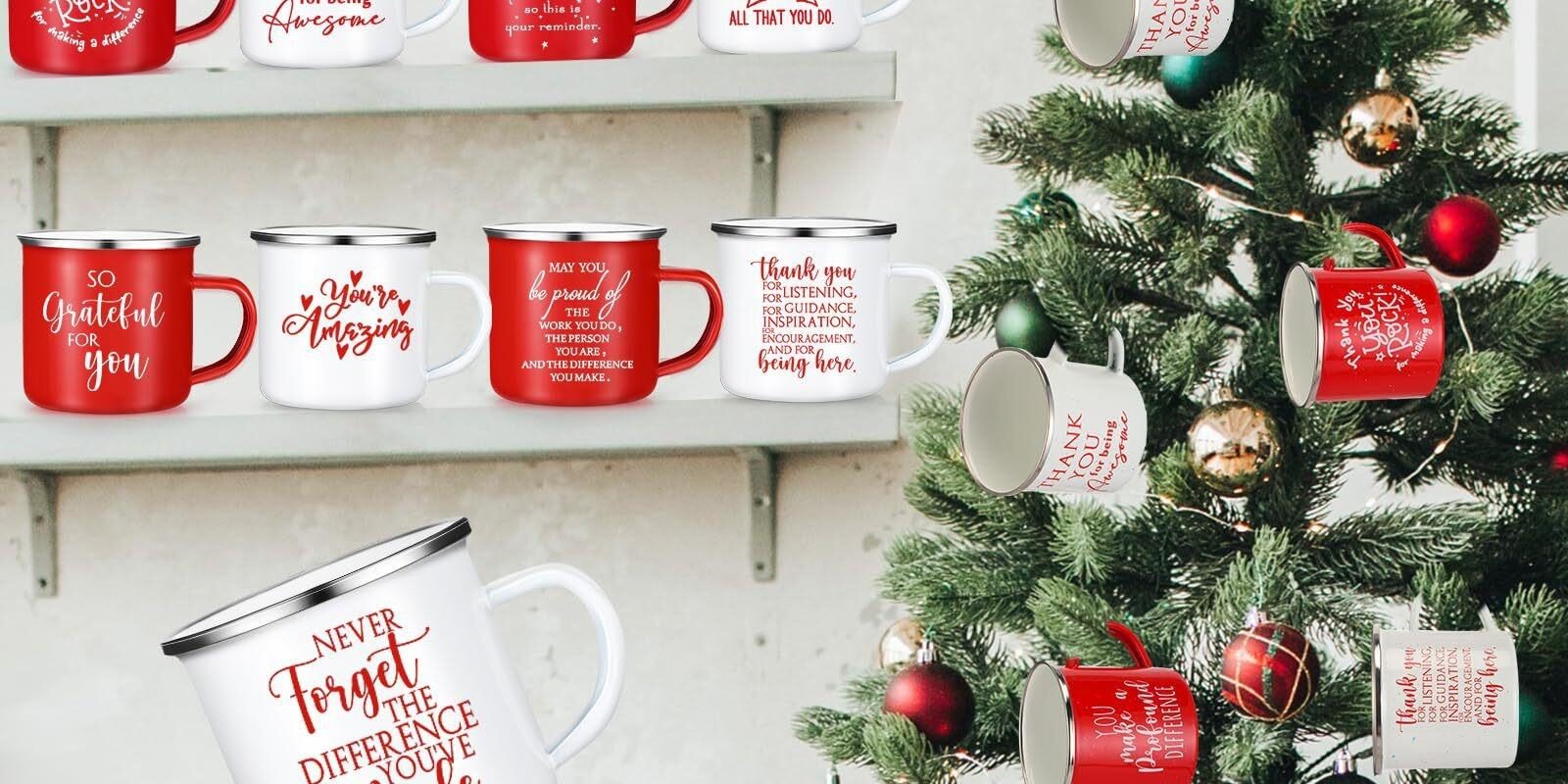 enamel sublimation camping mug